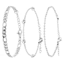 Lot de 3 bracelets BR01 en...