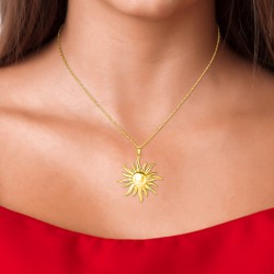 Sun necklace by BR01