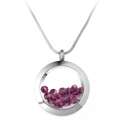 Collier rond BR01 orné de...