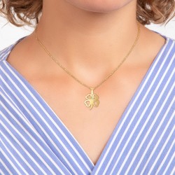 Clover necklace in...